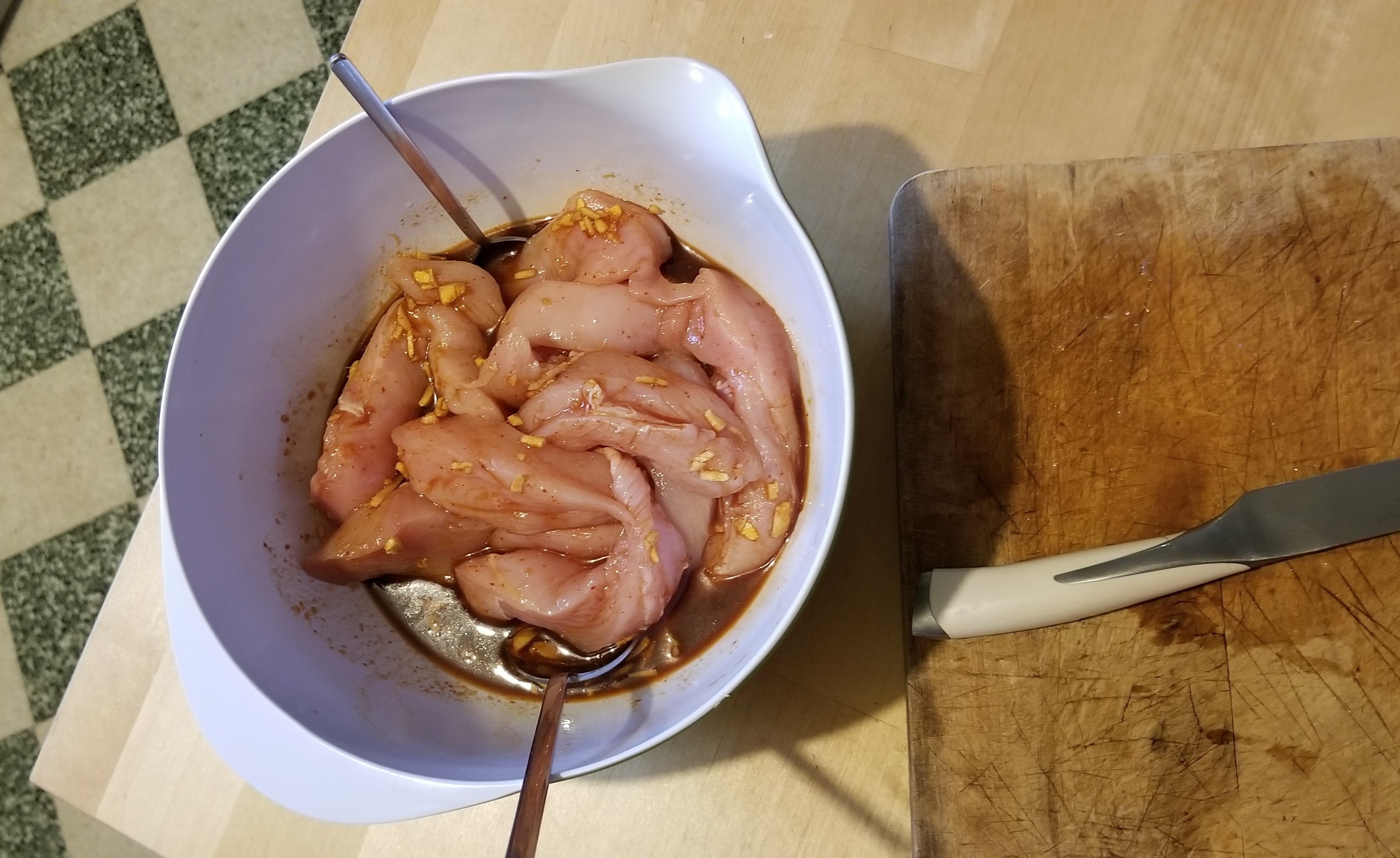 Photo de la marinade