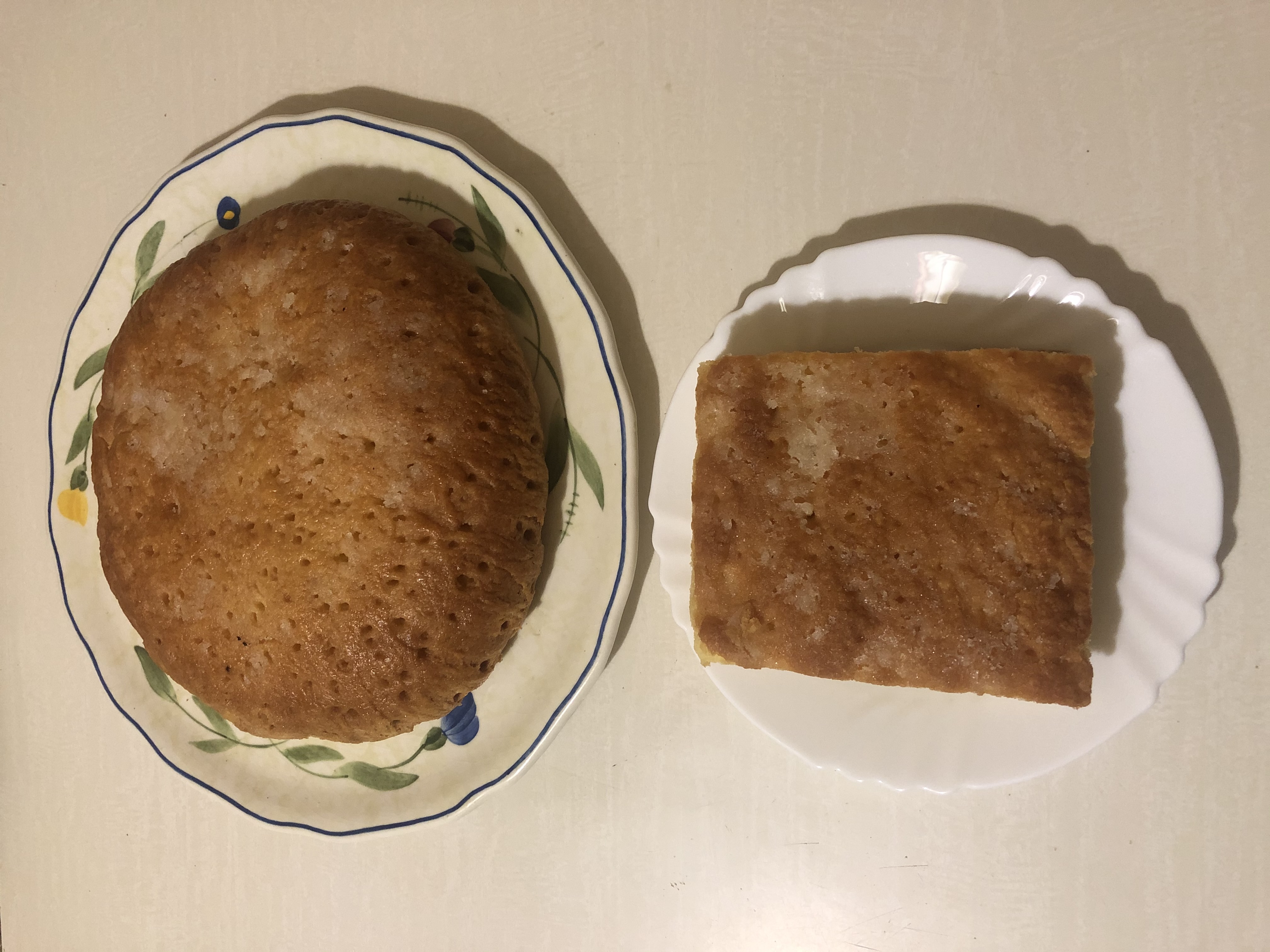 Photo de fougasse dans un plat